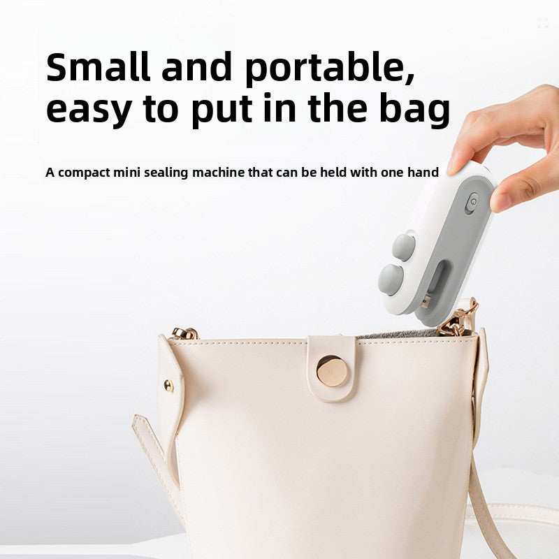 Portable 2-in-1 hand held Mini bag sealer
