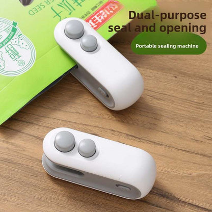 Portable 2-in-1 hand held Mini bag sealer