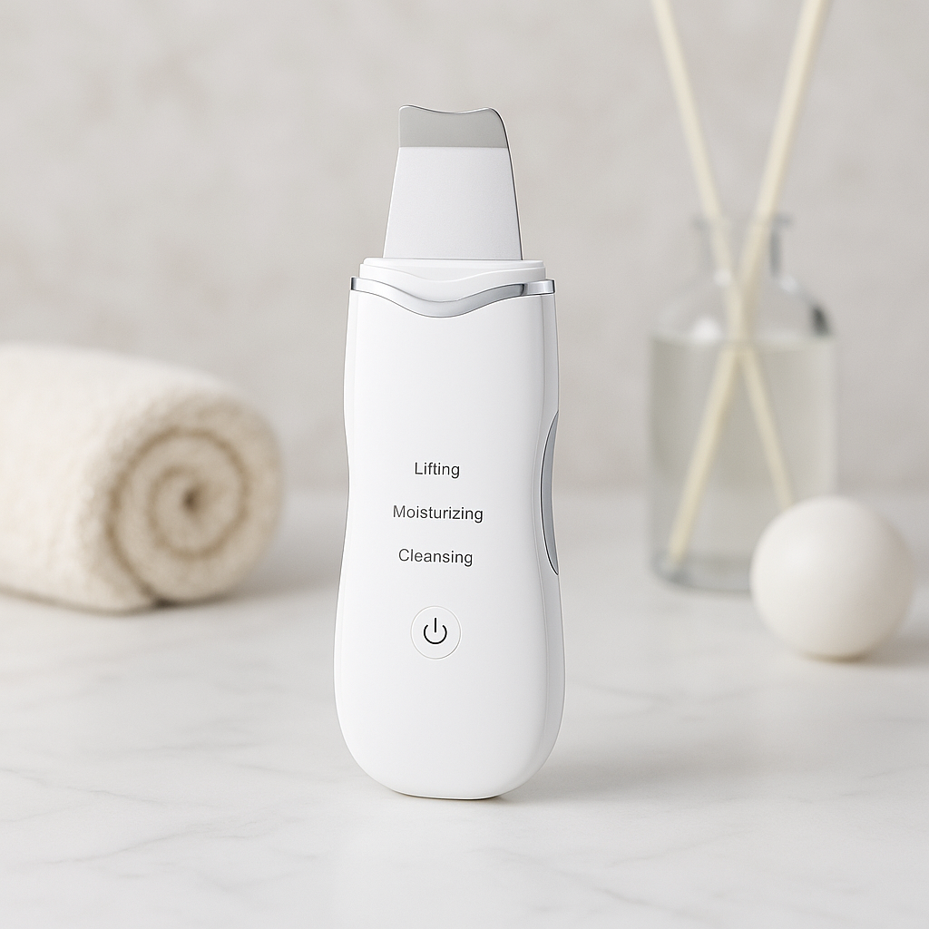 Ultrasonic Face Scrubber – Deep Clean Skin Exfoliator