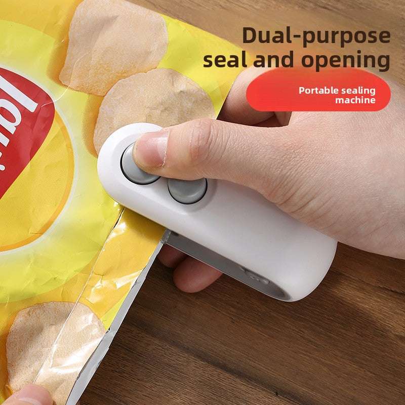 Portable 2-in-1 hand held Mini bag sealer