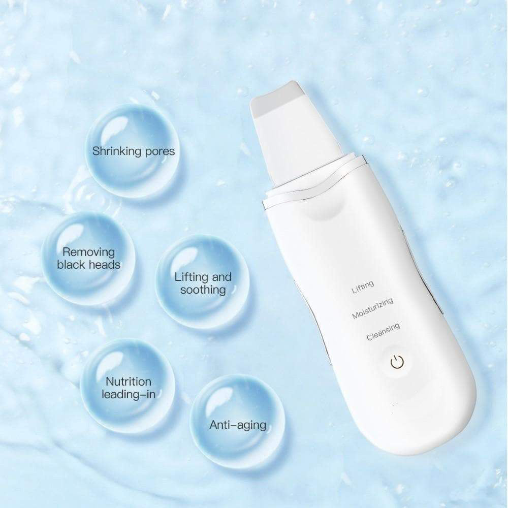 Ultrasonic Face Scrubber – Deep Clean Skin Exfoliator